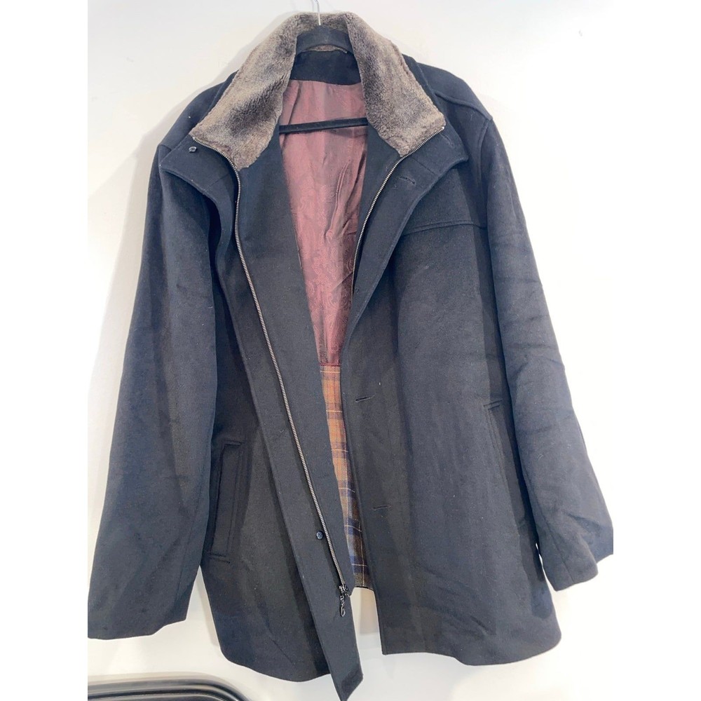 Infinito cashmere wool men’s peacoat size 48/50